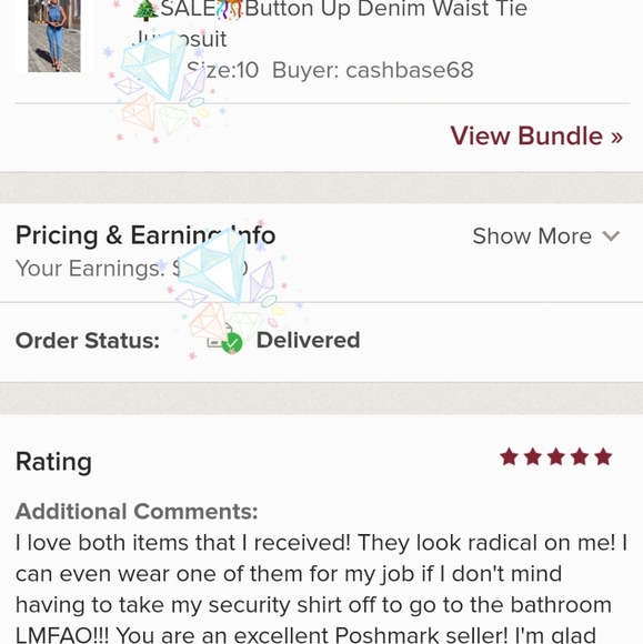 Denim Jumpsuit - Picture 7 of 12